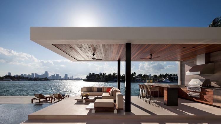 ジム・ゲッツ、マイアミビーチの家イメージ